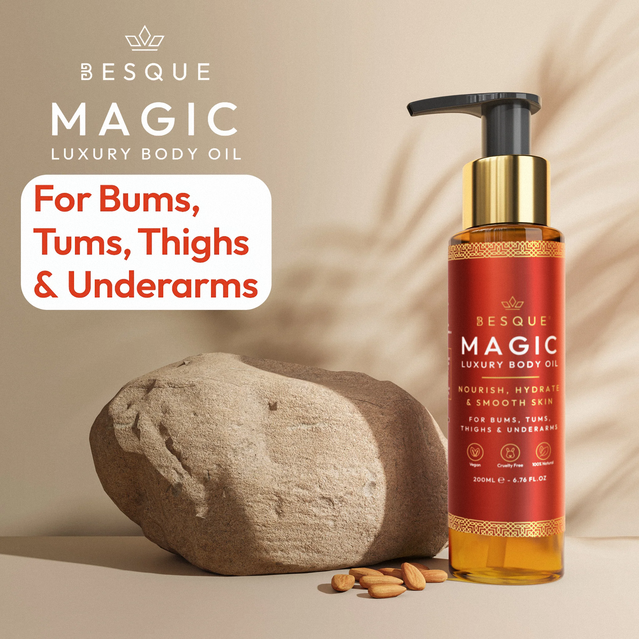 Besque® Magic Body Oil XL - 200ml